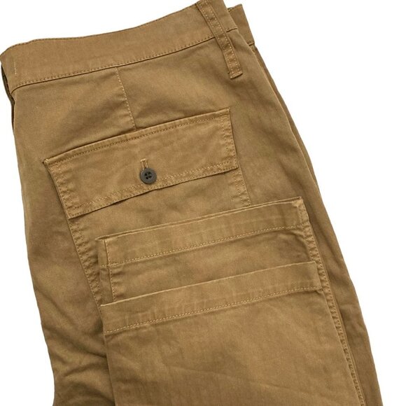 MADEWELL The Perfect Vintage Straight Workwear Utility Pants in Brown - Picture 9 of 13